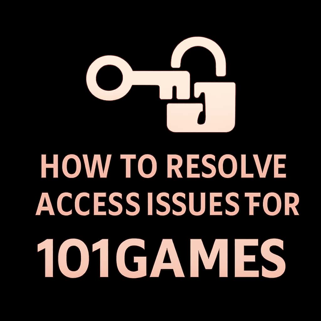 An icon representing guidance on access issues for 101Games.