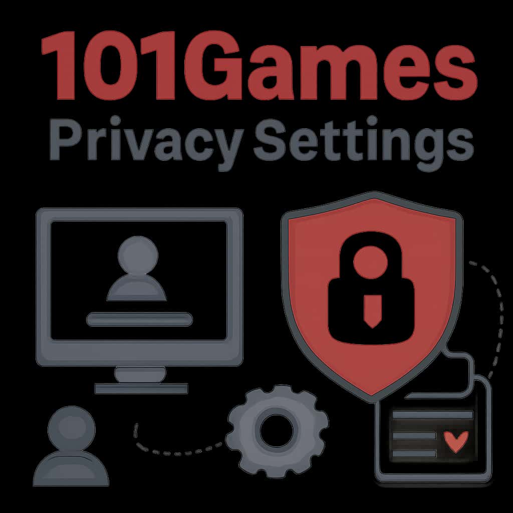 An educational illustration about 101Games Privacy Settings.