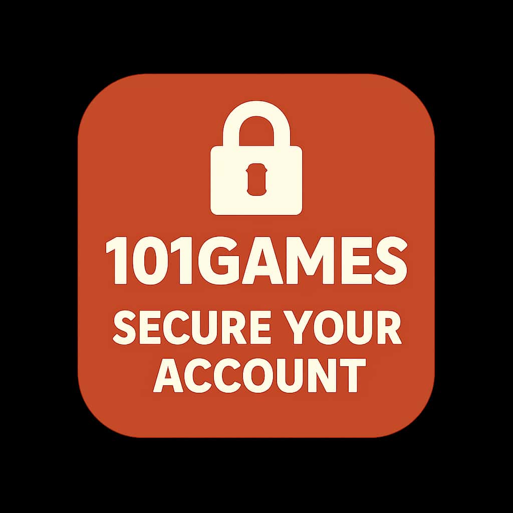 Icon representing secure account practices for 101Games