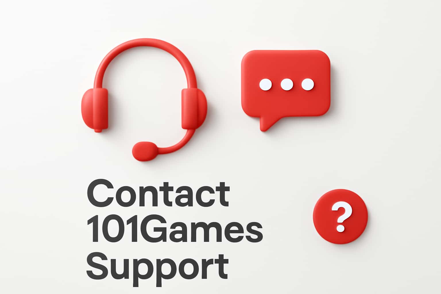 Contact 101Games Support Interface