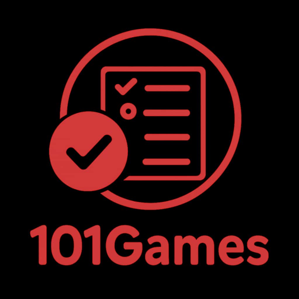 Icon illustrating the verification process for 101Games.